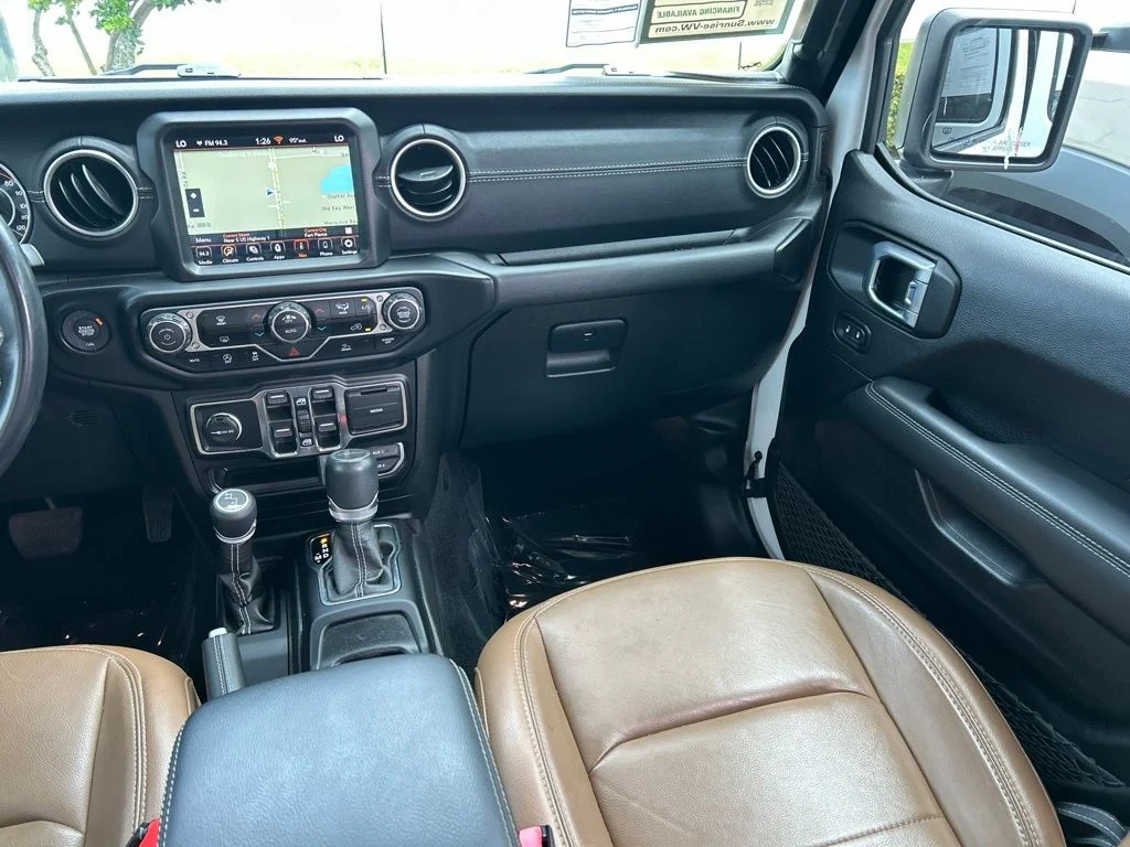 Used 2022 Bright White Clearcoat Jeep Overland image 11