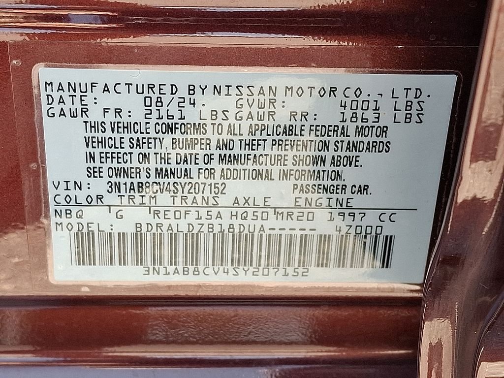 Used 2025 Rosewood Metallic Nissan SV image 26
