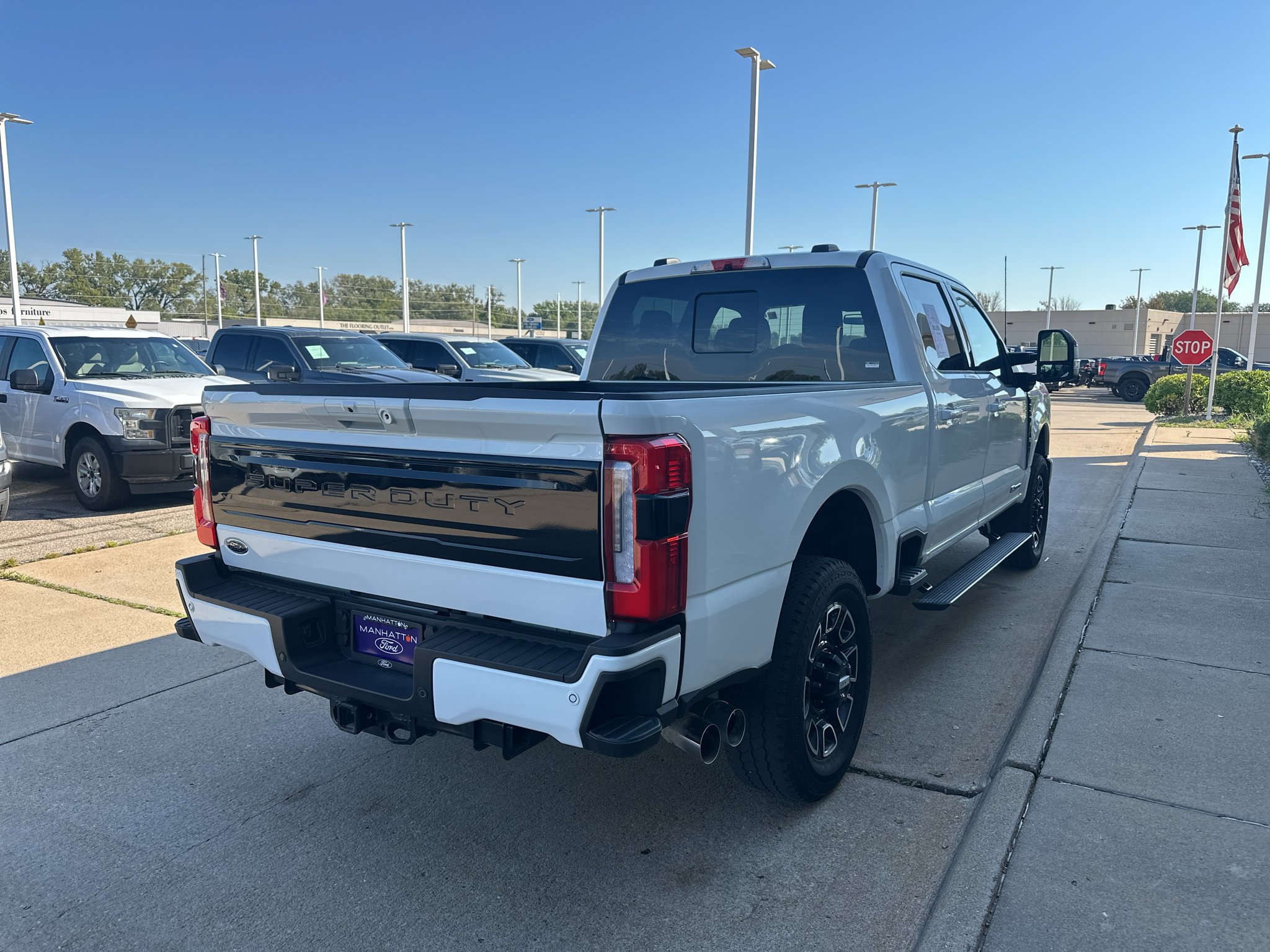 Used 2025 Star White Metallic Tri-Coat Ford Platinum image 10