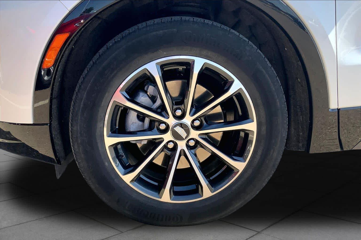 Used 2024 Crystal White Tricoat Cadillac FWD Sport image 11