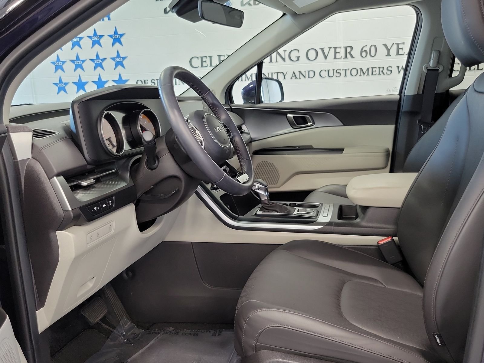 Certified Used 2024 Blue Kia LX Seat Package image 8