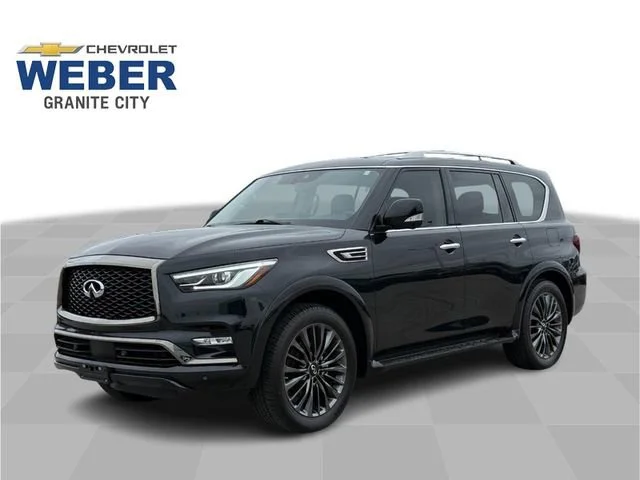Used 2024 Black INFINITI PREMIUM SELECT AWD image 1