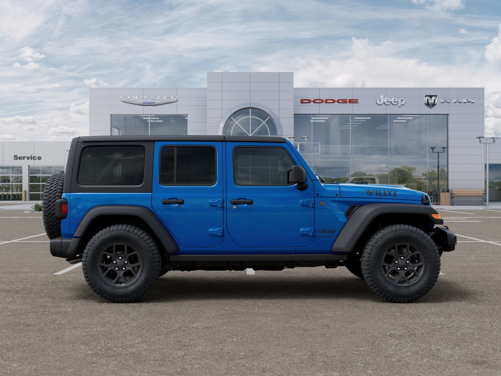 New 2025 Hydro Blue Pearlcoat Jeep Willys image 51