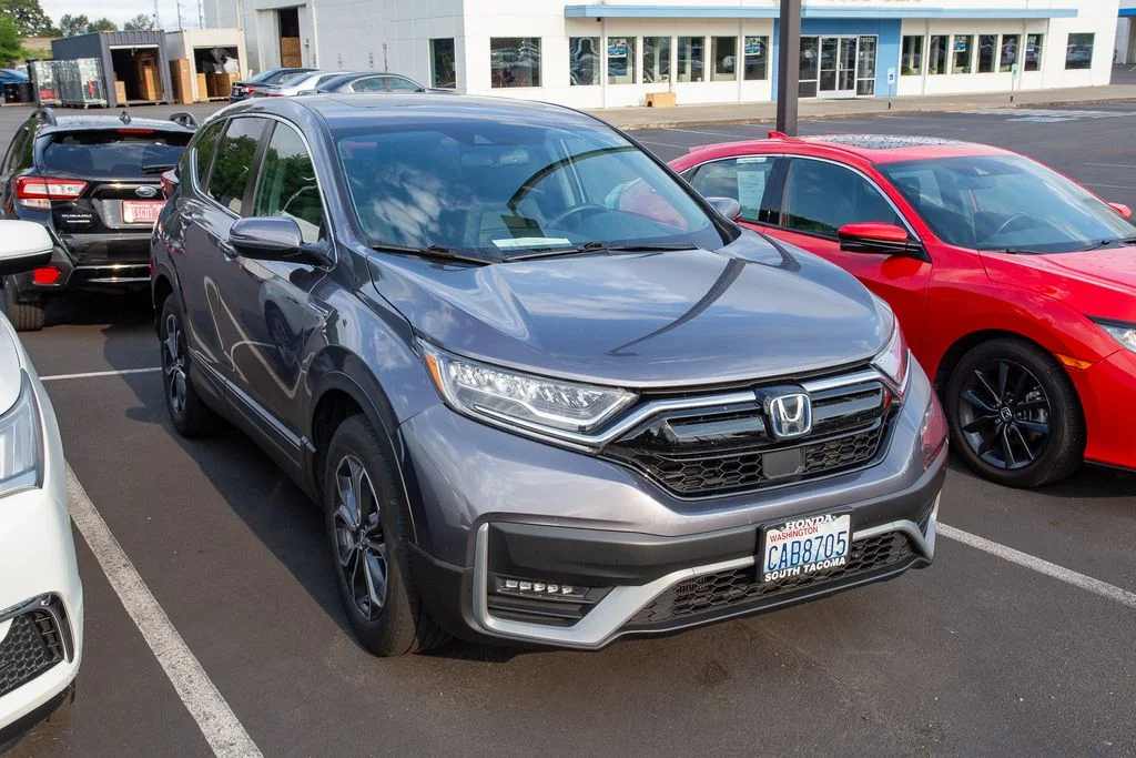 Certified Used 2021 Modern Steel Metallic Honda AWD EX-L image 3