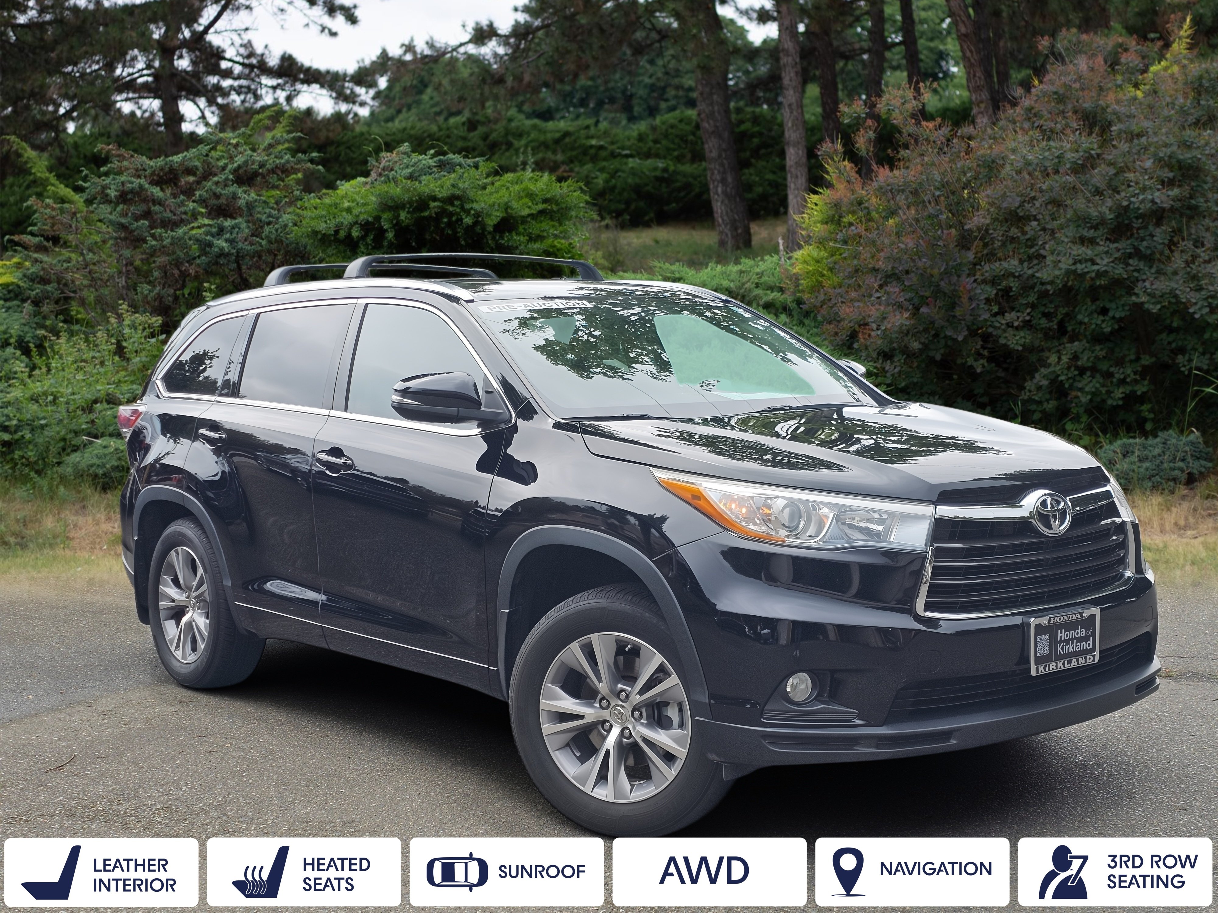 2015 Toyota Highlander XLE 4x4 V6's photo