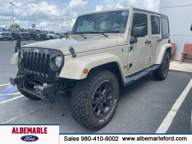 2018 Jeep Wrangler JK 2018 Jeep Wrangler JK Unlimited Sahara 4D Sport Utility