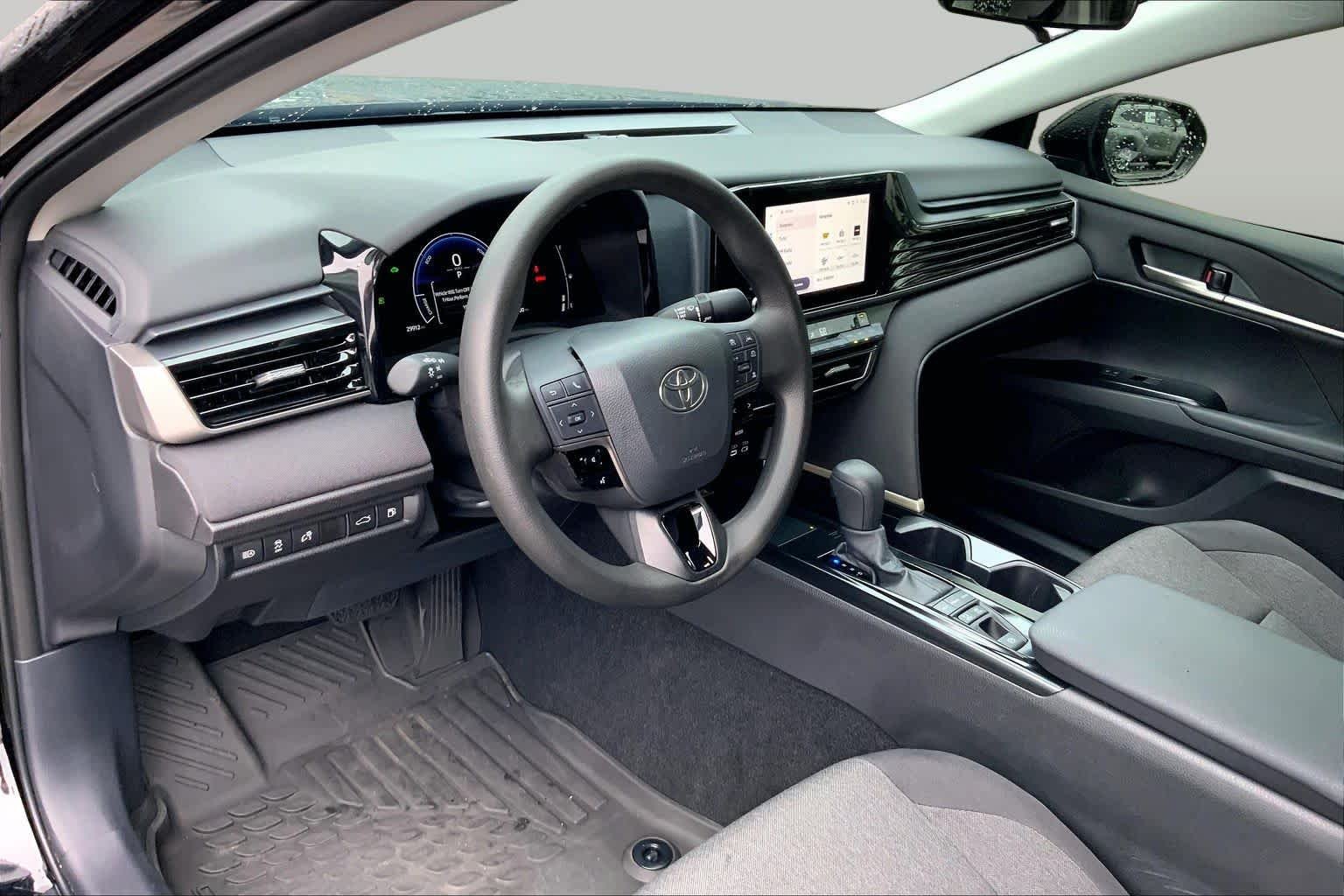 Used 2025 Midnight Black Metallic Toyota LE image 16