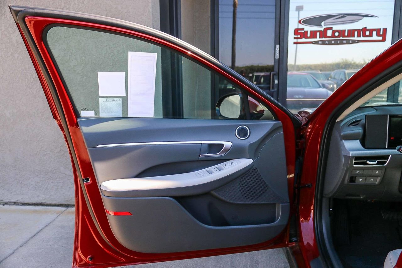 New 2025 Red Hyundai SEL image 23