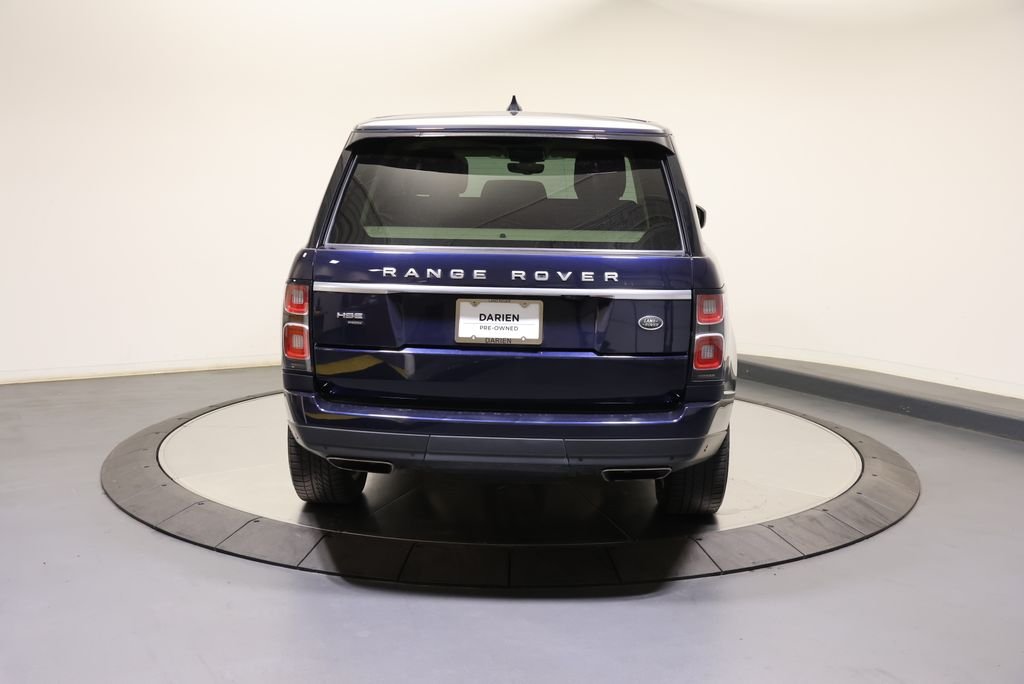 Used 2020 Portofino Blue Metallic Land Rover HSE image 4