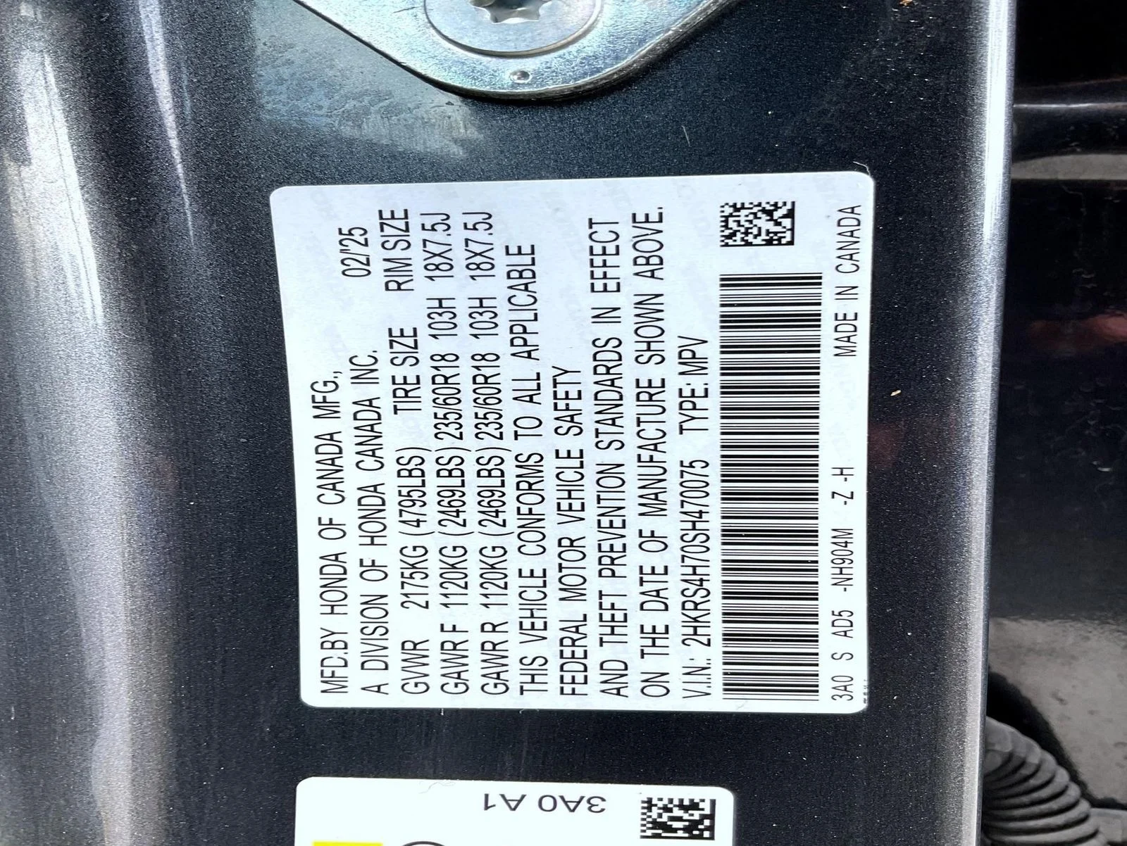 Certified Used 2025 Black Honda EX-L image 25