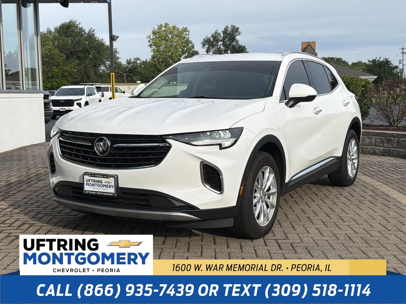 Used 2021 SUMMIT WHITE Buick Preferred image 1