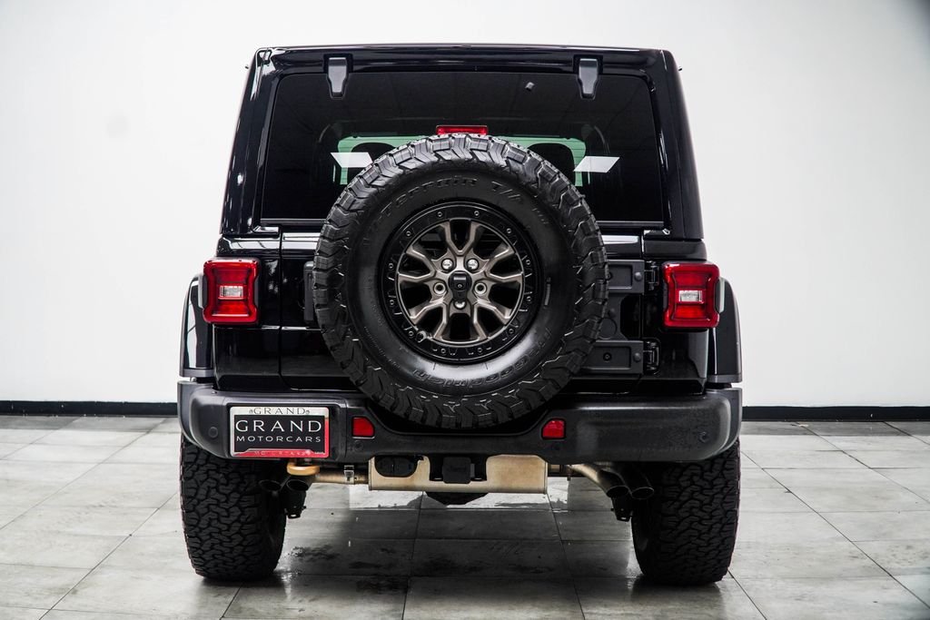 Used 2021 Black Jeep Unlimited Rubicon 392 image 7
