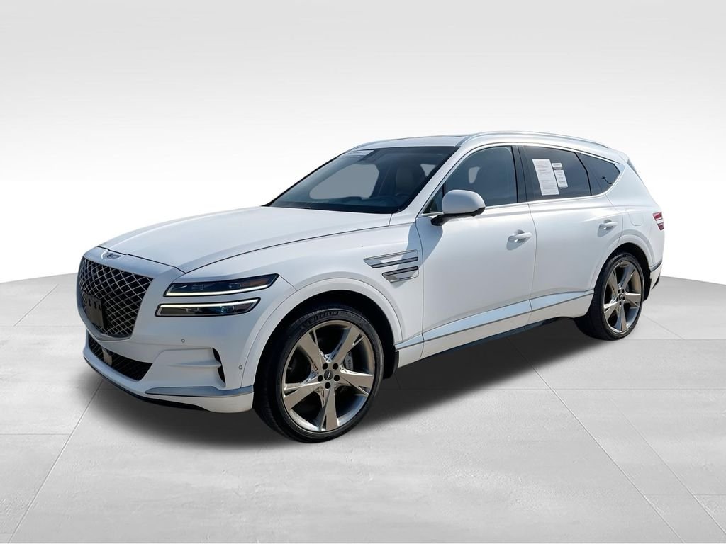 Certified Used 2023 White Genesis 3.5T Prestige image 1