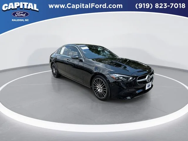 Used 2025 Black Mercedes-Benz C 300 image 2