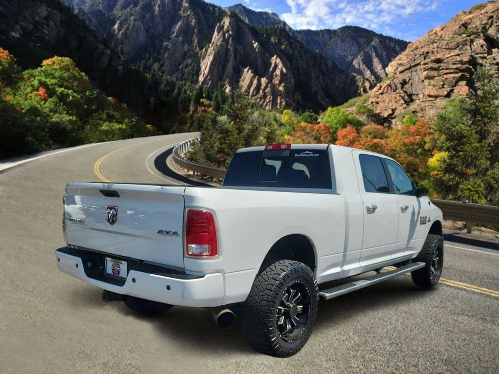 Used 2014 White Ram Laramie Longhorn image 3