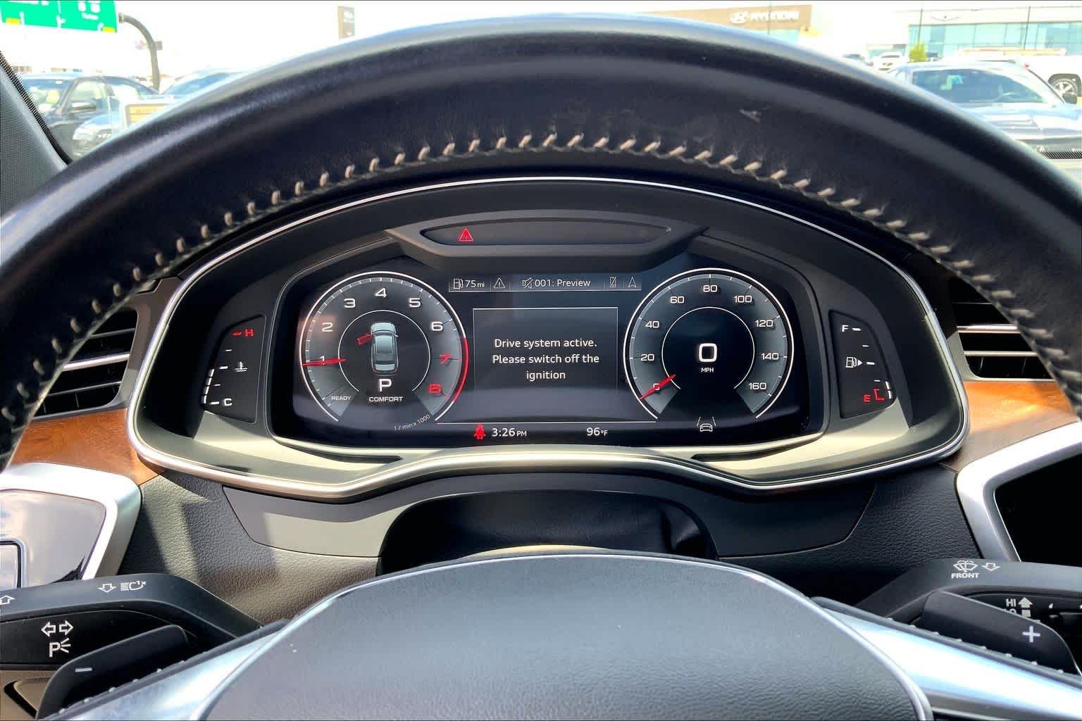 Used 2021 Firmament Blue Metallic Audi Premium Plus image 24