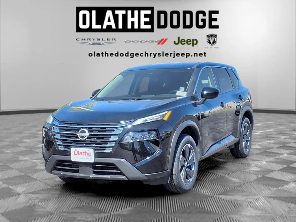 Certified Used 2025 Black Nissan SV image 1