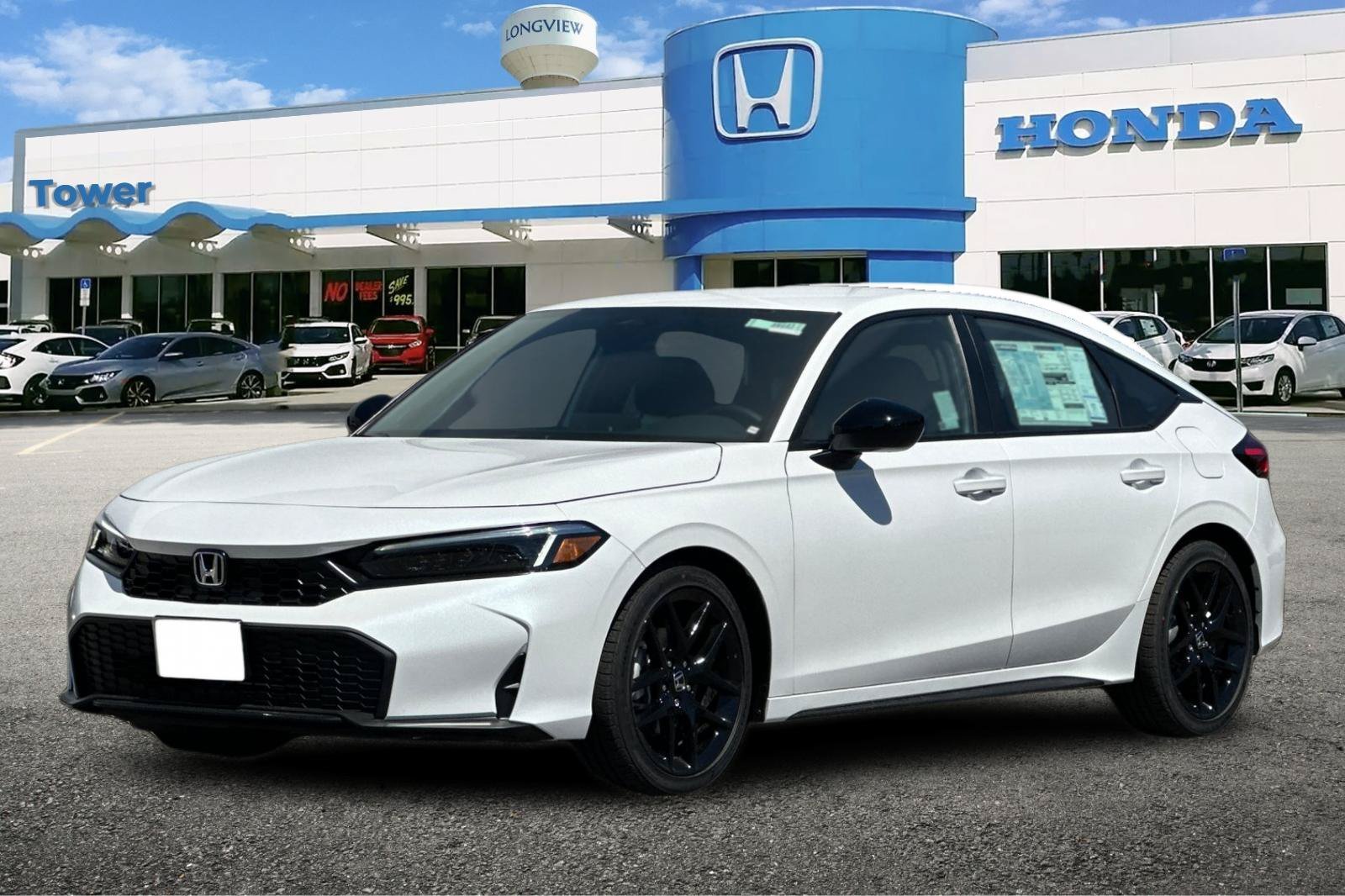 New 2026 Platinum White Pearl Honda Sport image 8