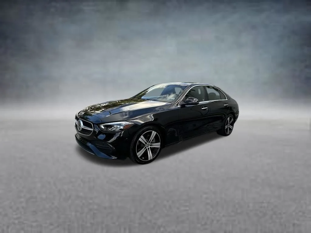 Certified Used 2025 Black Mercedes-Benz C 300 image 3