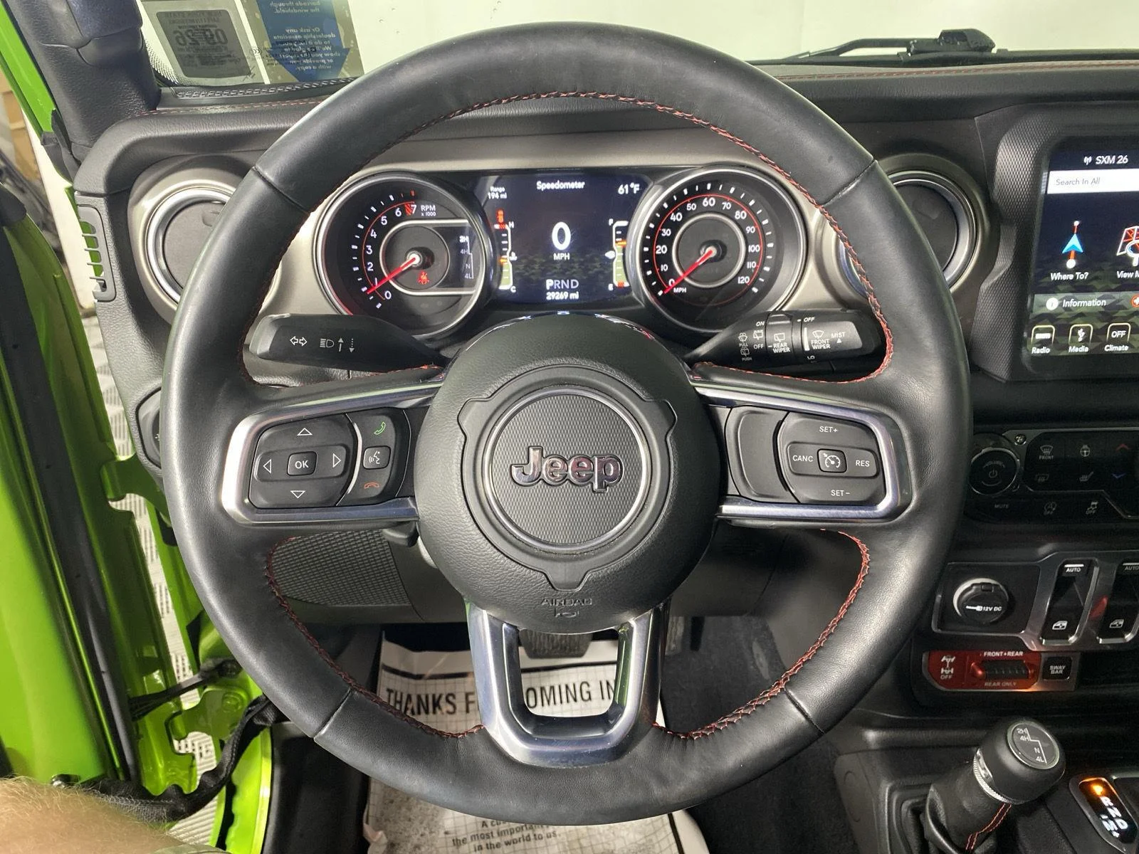 Used 2018 Mojito! Clearcoat Jeep Rubicon image 20