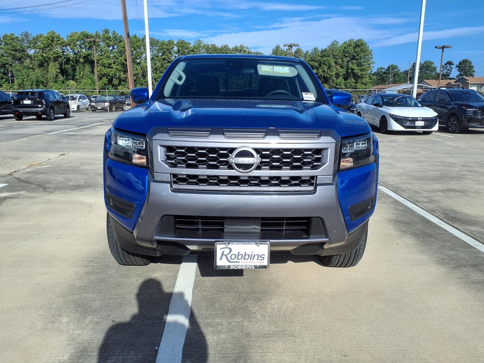 2026 Nissan Frontier SV Blue at Robbins Nissan