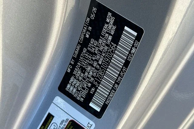 New 2026 ICE SILVER METALLIC Subaru tS image 23