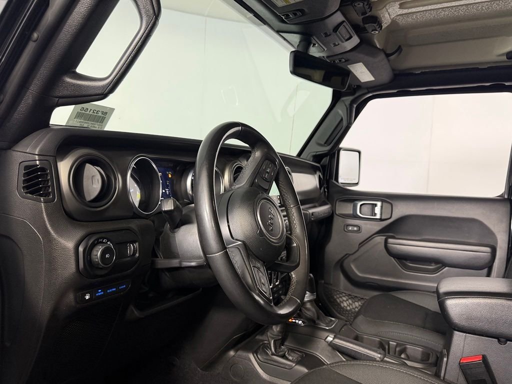 Used 2023 Black Clearcoat Jeep Willys 4xe image 23