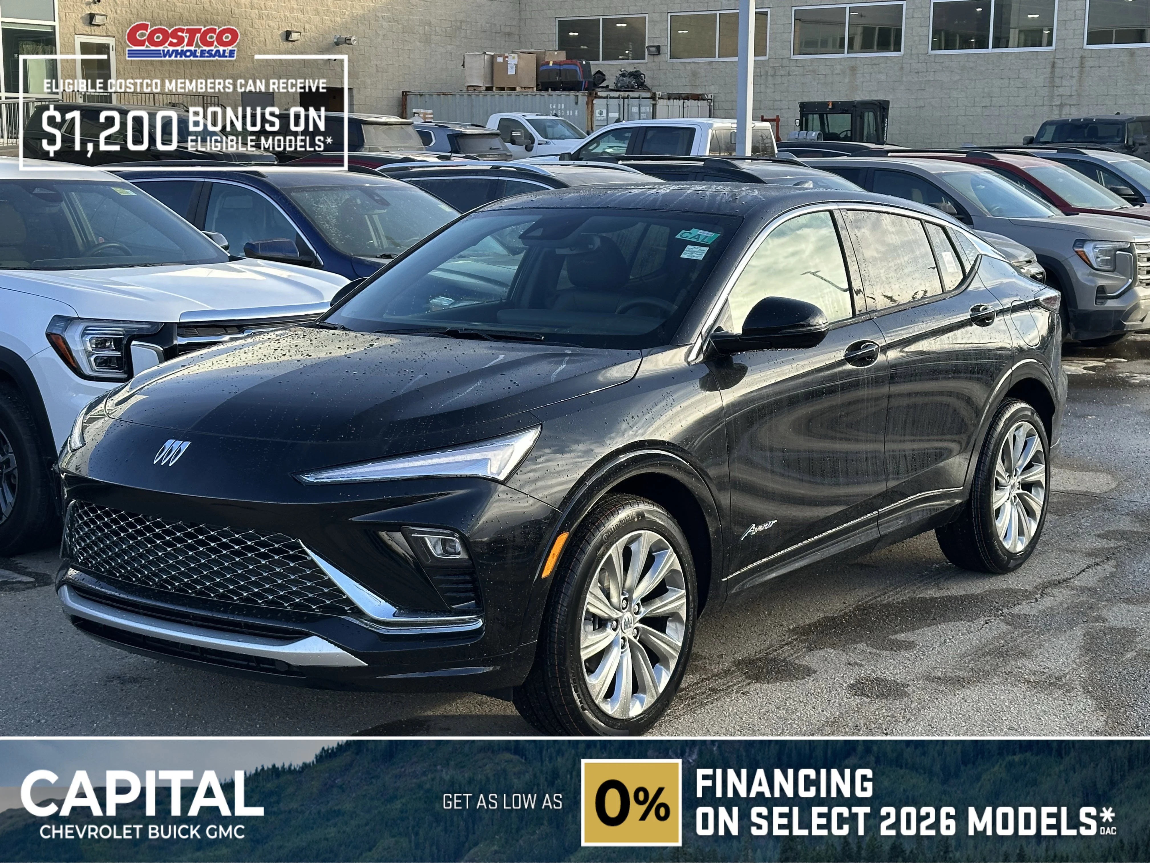 New 2026 Ebony Twilight Metallic Buick Avenir image 1