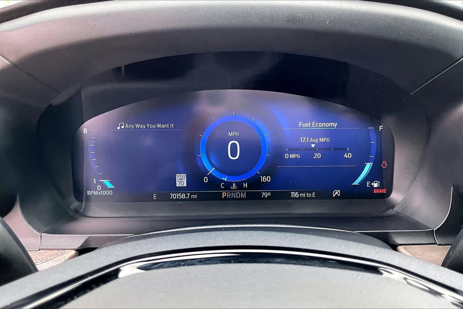 Used 2021 Carbonized Gray Metallic Ford Platinum image 26
