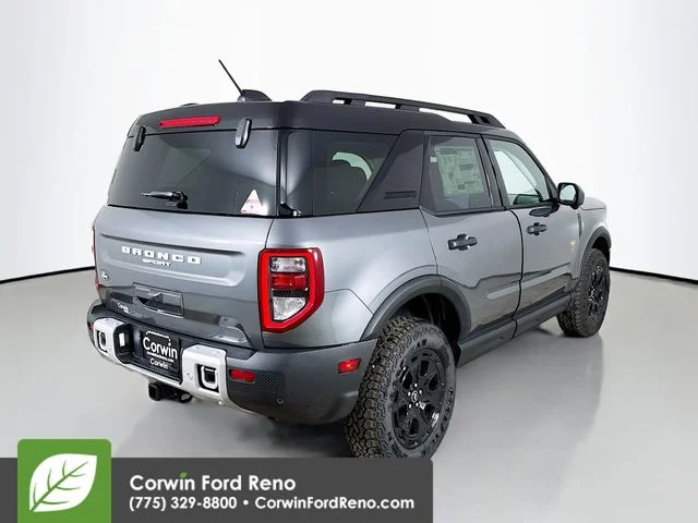 New 2026 Carbonized Gray Metallic Ford Badlands image 7