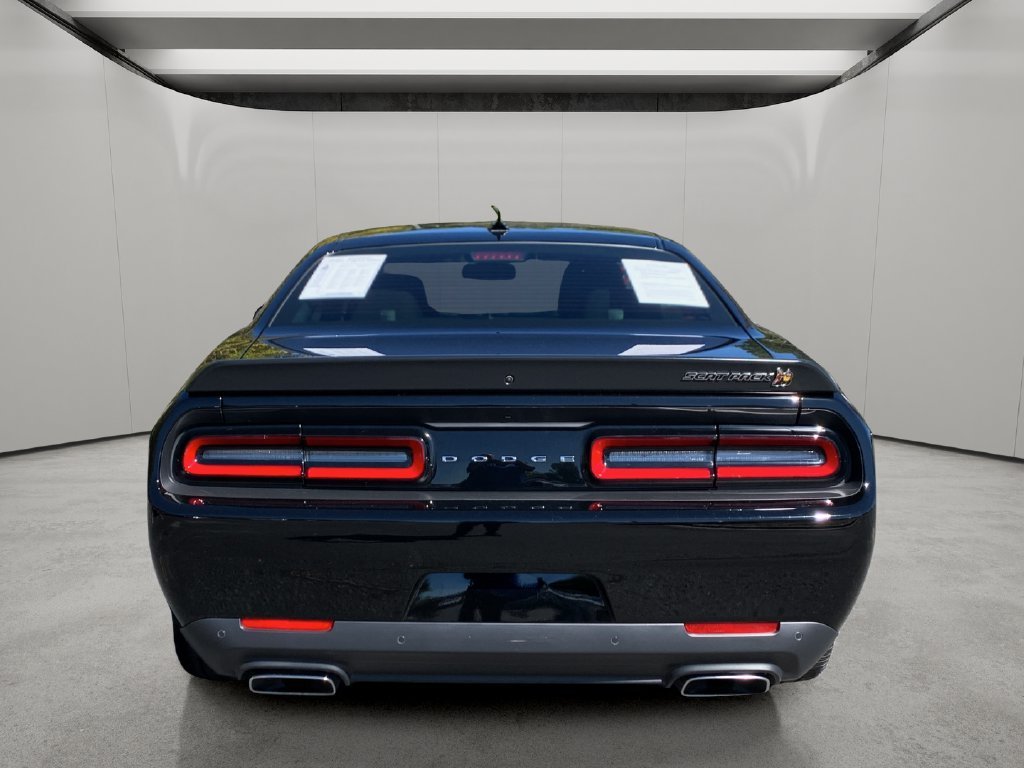 Used 2023 Pitch Black Clearcoat Dodge R/T Scat Pack Widebody image 4