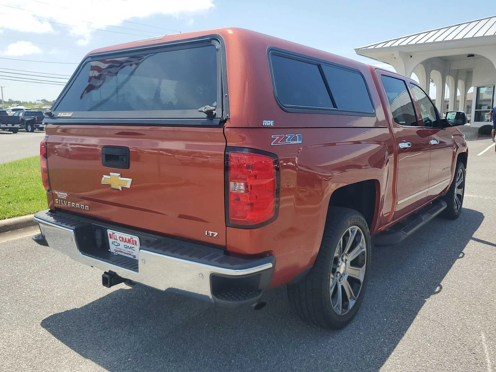 Used 2015 SUNSET ORANGE METALLIC Chevrolet LTZ image 6