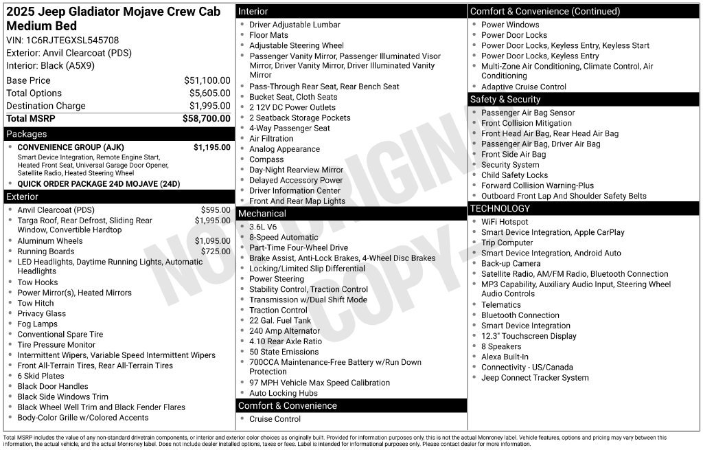 Used 2025 Gray Jeep Mojave image 30