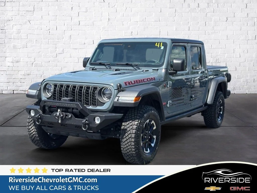 Used 2025 Gray Jeep Rubicon image 1