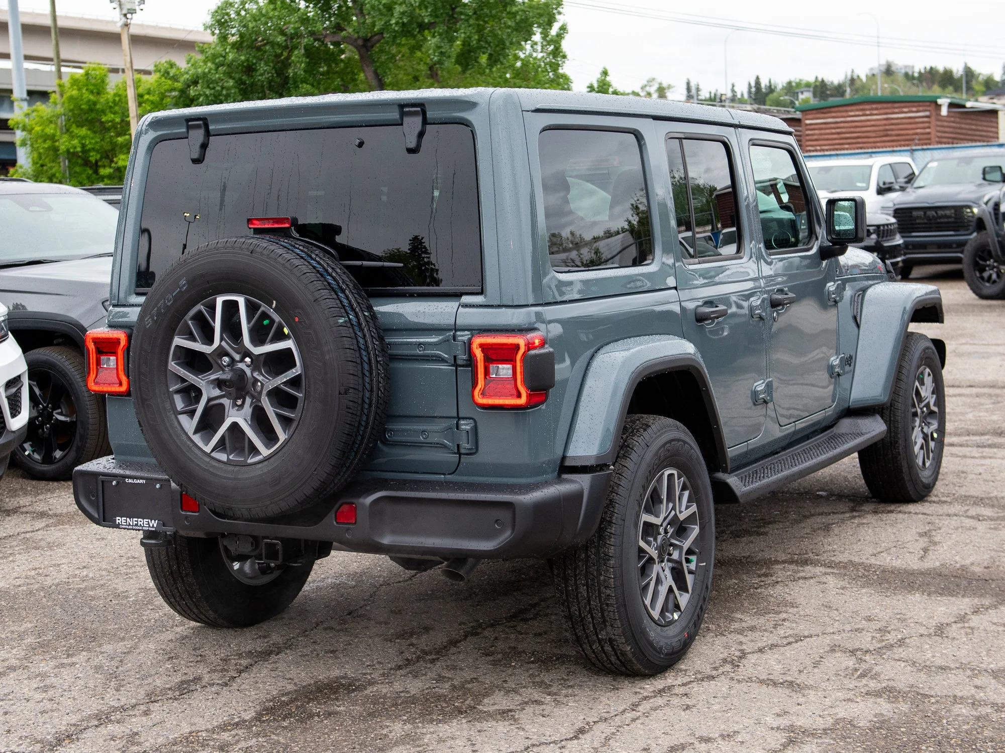 New 2026 Dark blue Jeep Sahara* image 6