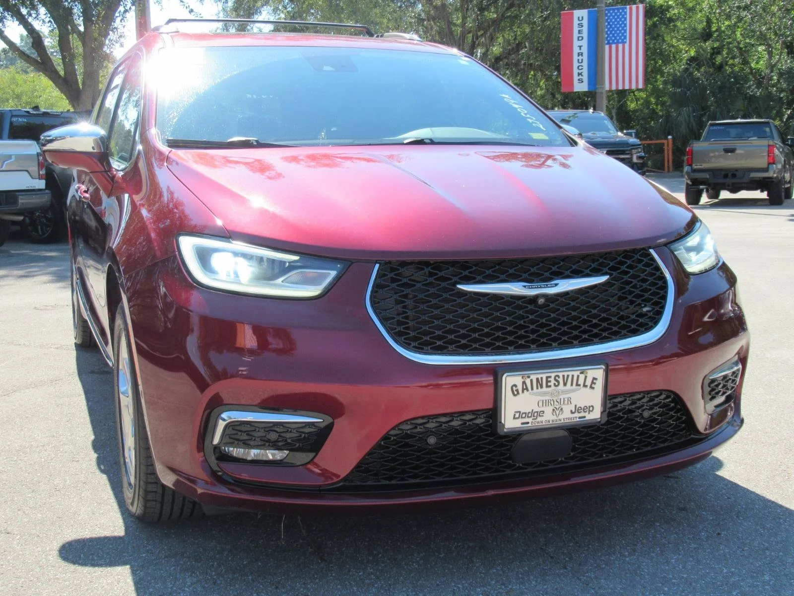 Certified Used 2021 Red Chrysler Limited image 7