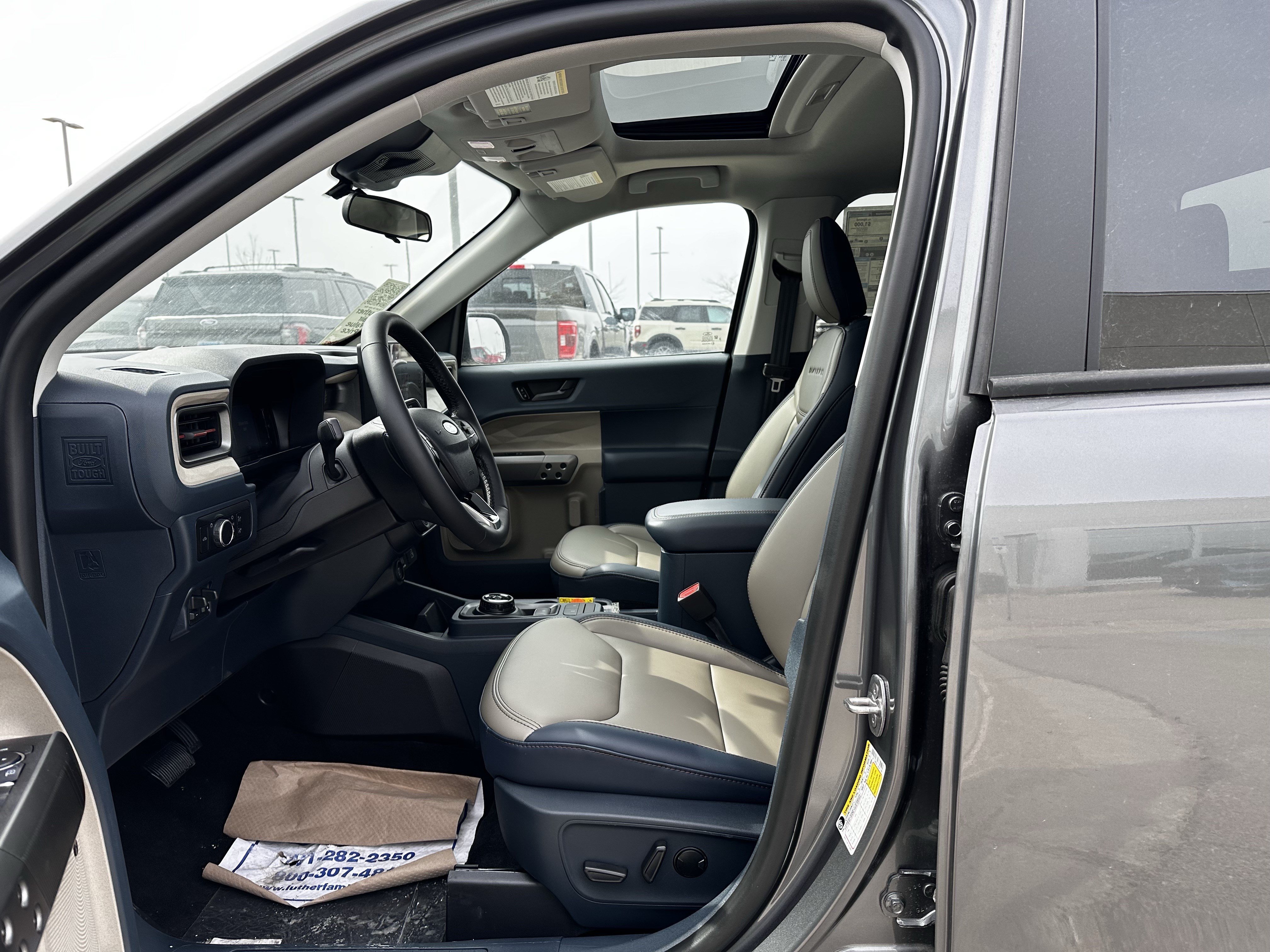 New 2025 Carbonized Gray Metallic Ford LARIAT image 5