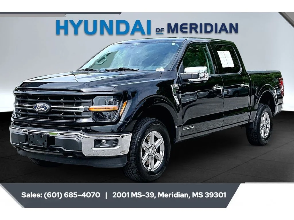 Used 2024 Agate Black Metallic Ford XLT image 10