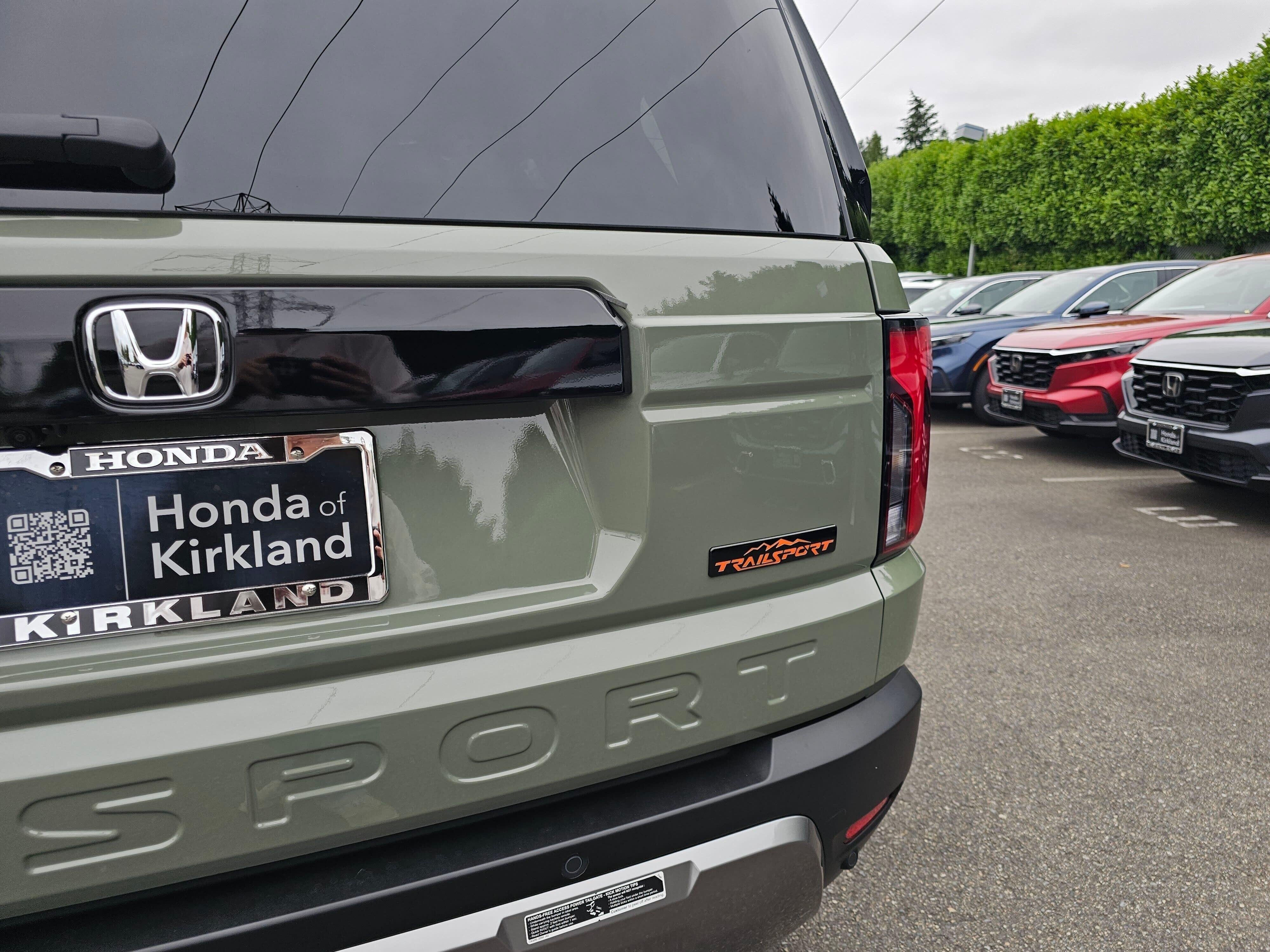 New 2026 Ash Green Metallic Honda TrailSport Elite image 15