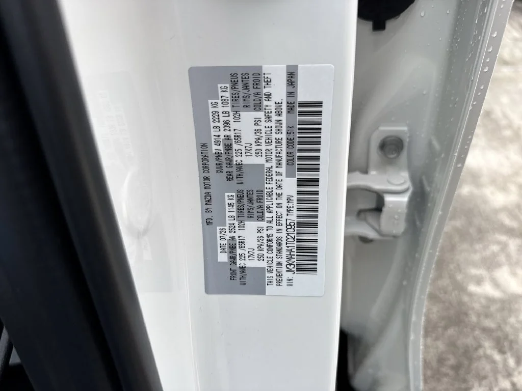 New 2026 White Metallic Mazda 2.5 S AWD image 58