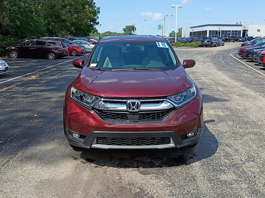 Certified Used 2018 RED Honda EX-L image 8