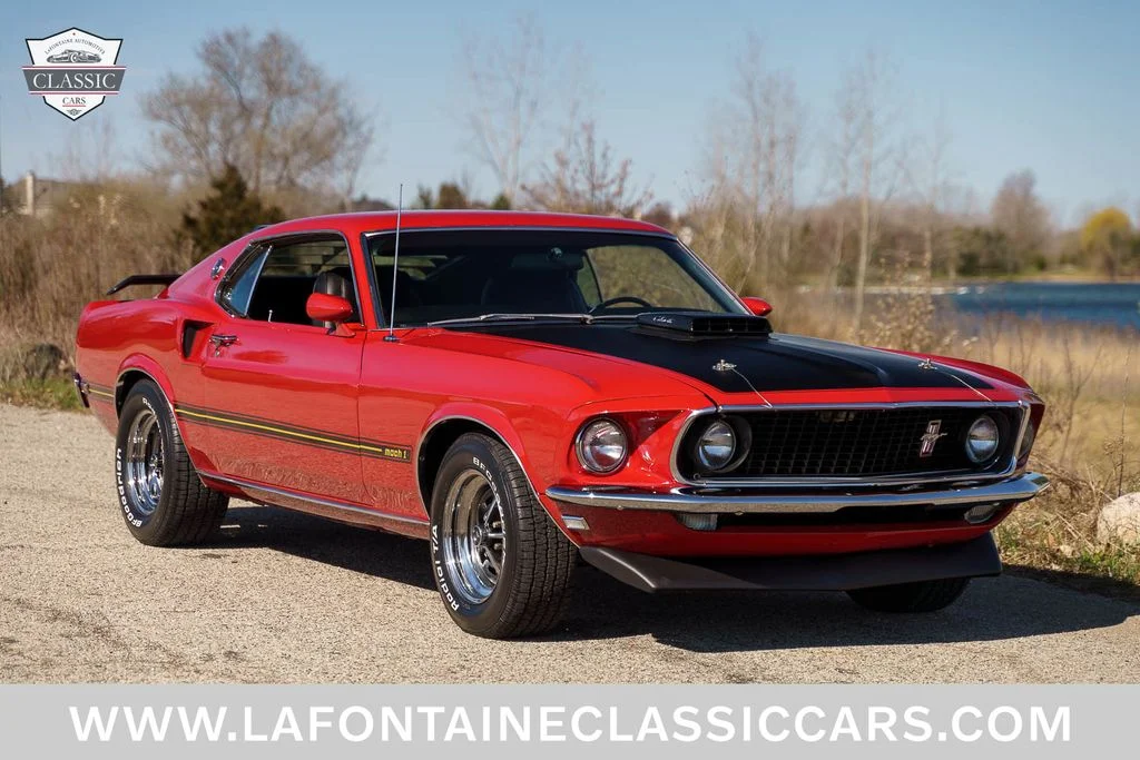 Used 1969 Red Ford Mach 1 image 1