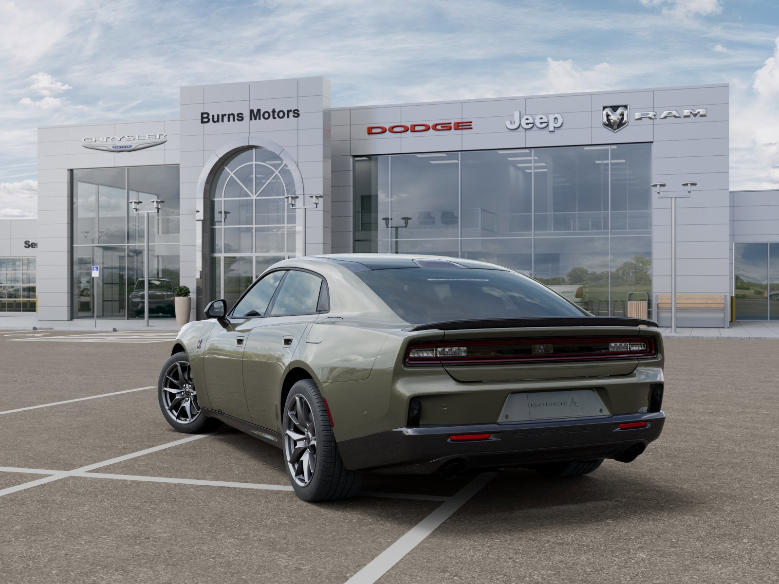 New 2026 Green Machine Dodge Scat Pack Plus Blacktop image 3