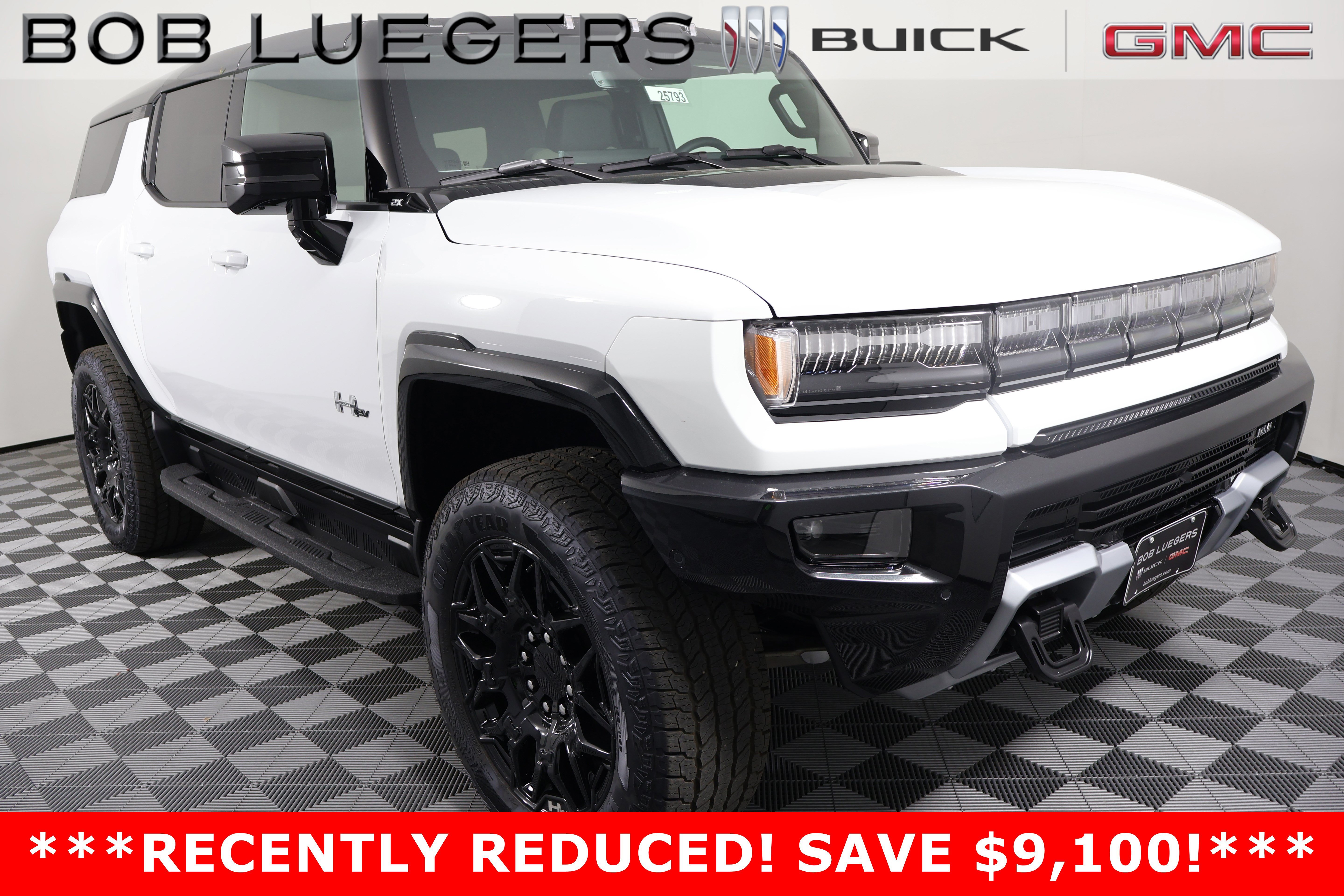 Interstellar White 2026 GMC Hummer EV SUV SUV / Crossover All-Wheel Drive 