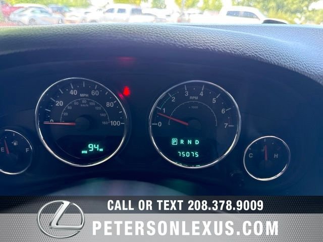 Used 2013 White Jeep Unlimited Sport image 22