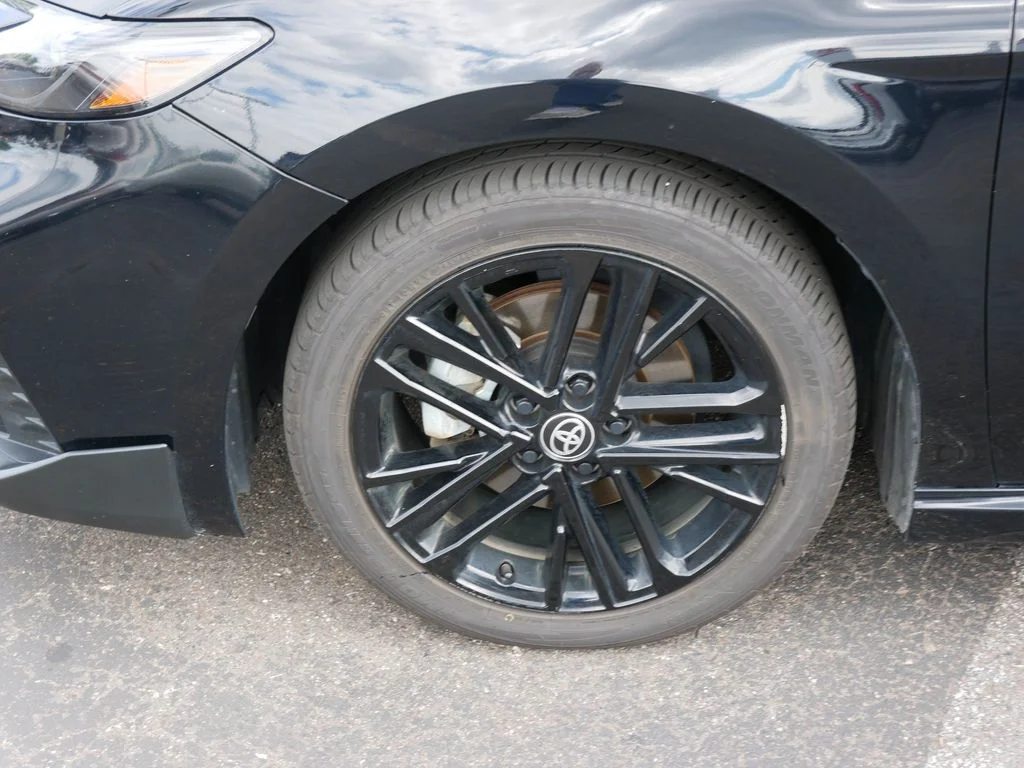 Certified Used 2025 Black Toyota SE image 8