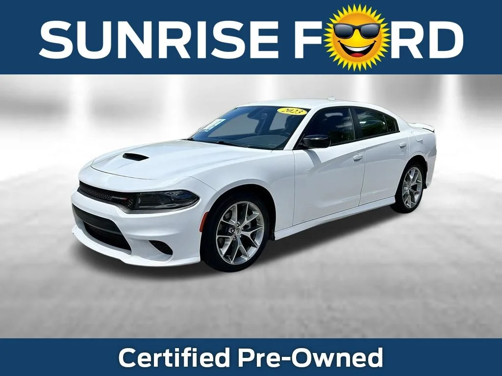 Certified Used 2023 White Knuckle Clearcoat Dodge GT image 1