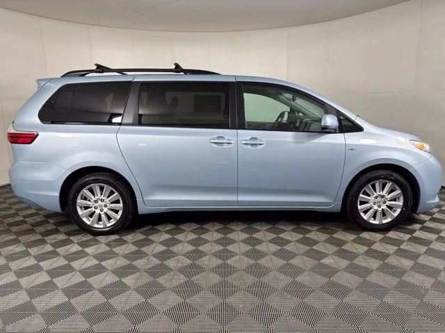 Certified Used 2017 Sky Blue Pearl Toyota LE image 2