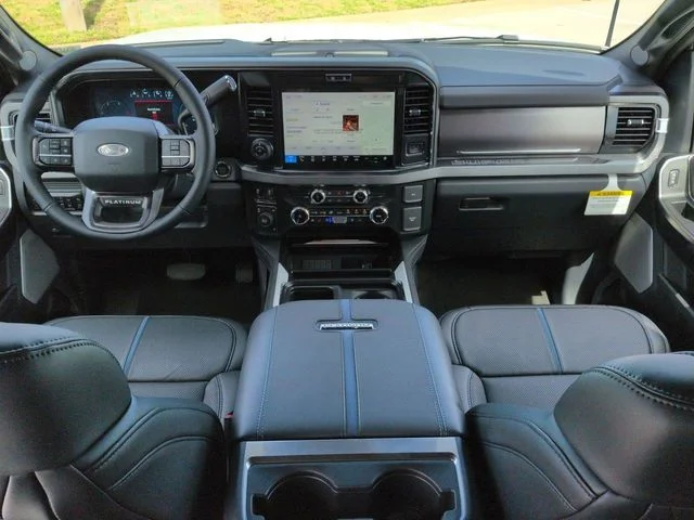 New 2026 Star White Metallic Tri-Coat Ford F-350® Platinum® image 15