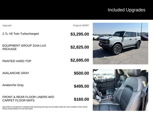 New 2026 Avalanche Gray Ford Outer Banks® image 5